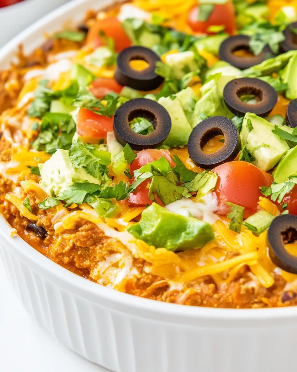 Classic Easy Taco Dip image