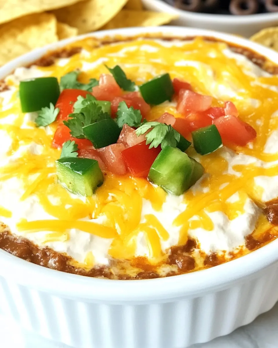 Homemade Easy Taco Dip (5-Ingredients) photo