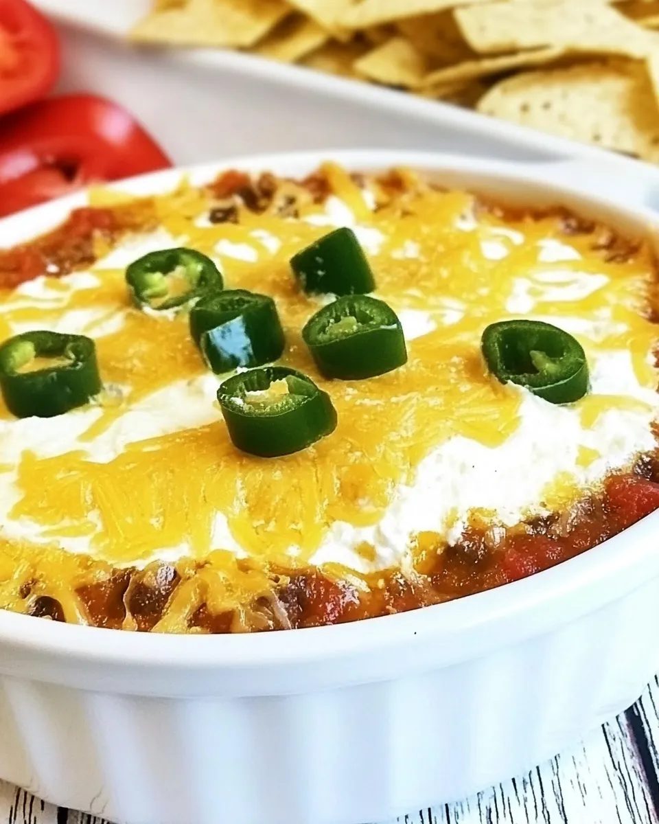 Quick Easy Taco Dip (5-Ingredients) recipe photo