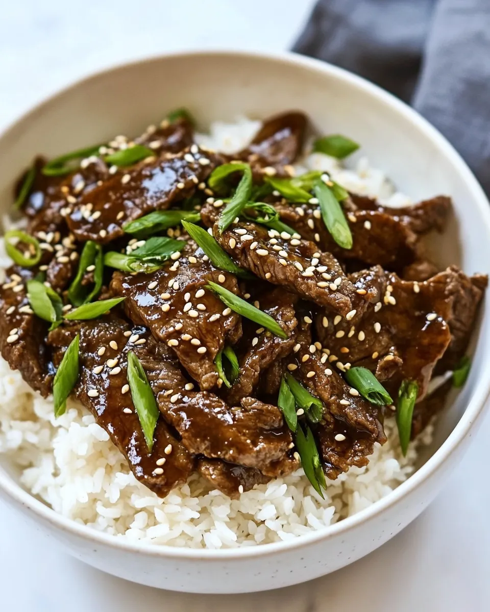 Quick Easy, Tender Beef Teriyaki shot