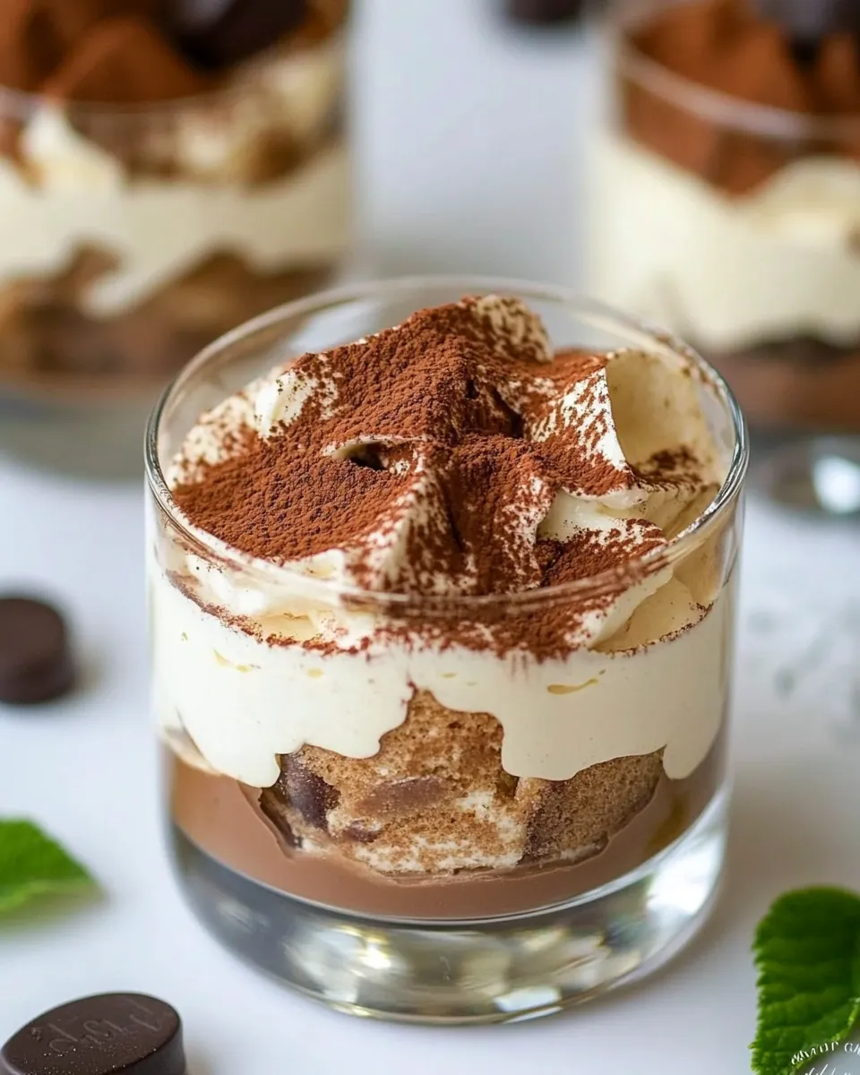 Delicious Easy Tiramisu Mousse recipe photo