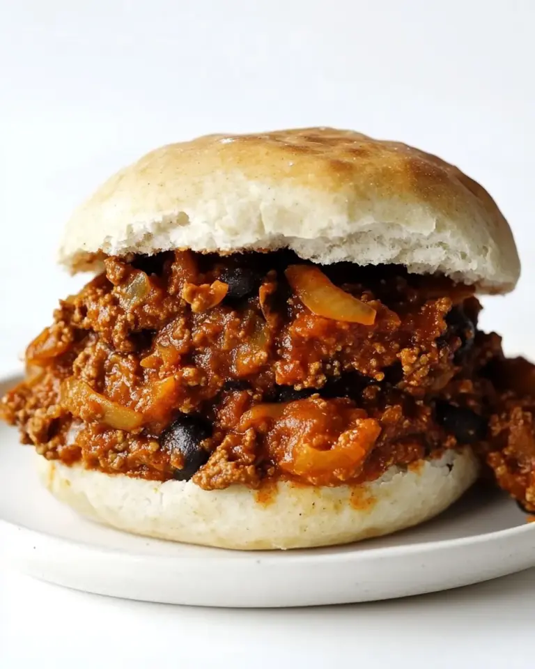 Homemade Easy Vegetarian Sloppy Joes photo