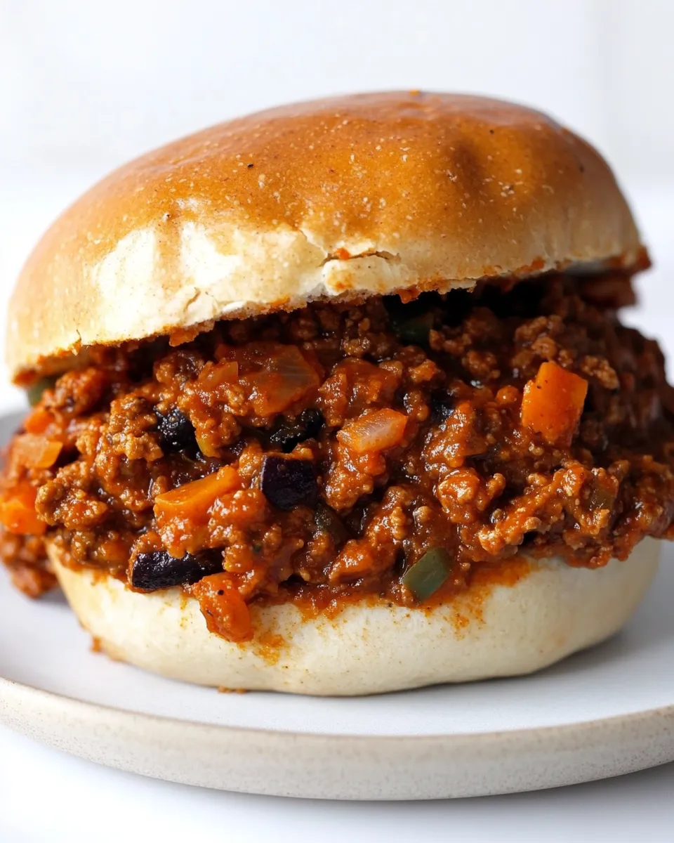 Delicious Easy Vegetarian Sloppy Joes recipe photo