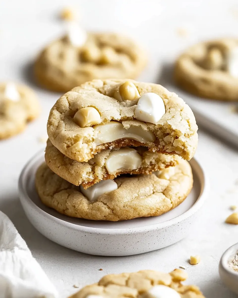 Classic Easy White Chocolate Macadamia Nut Cookies image