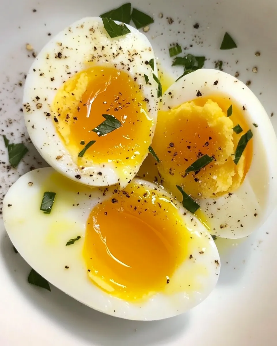 Homemade Easy & Fast Sous Vide Soft Boiled Eggs Recipe photo