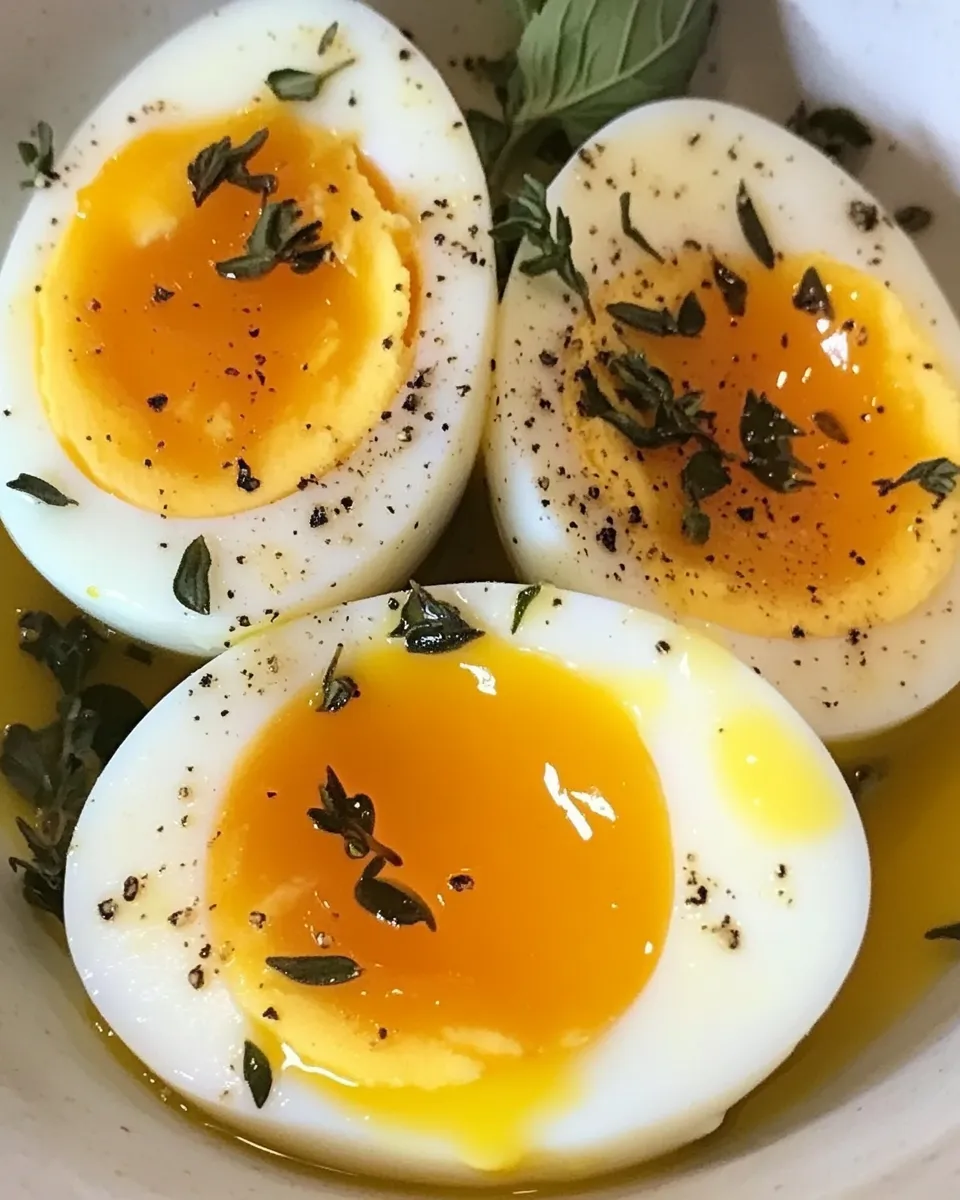 Classic Easy & Fast Sous Vide Soft Boiled Eggs Recipe image
