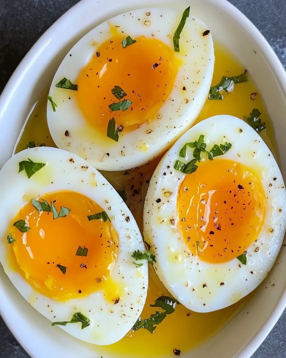 Delicious Easy & Fast Sous Vide Soft Boiled Eggs Recipe recipe photo