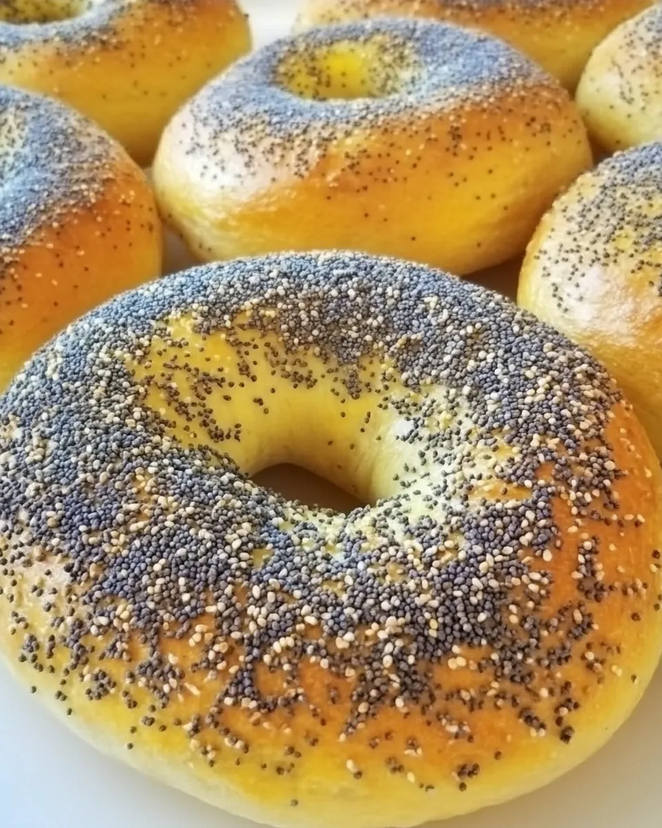 Easy Egg Bagels food shot