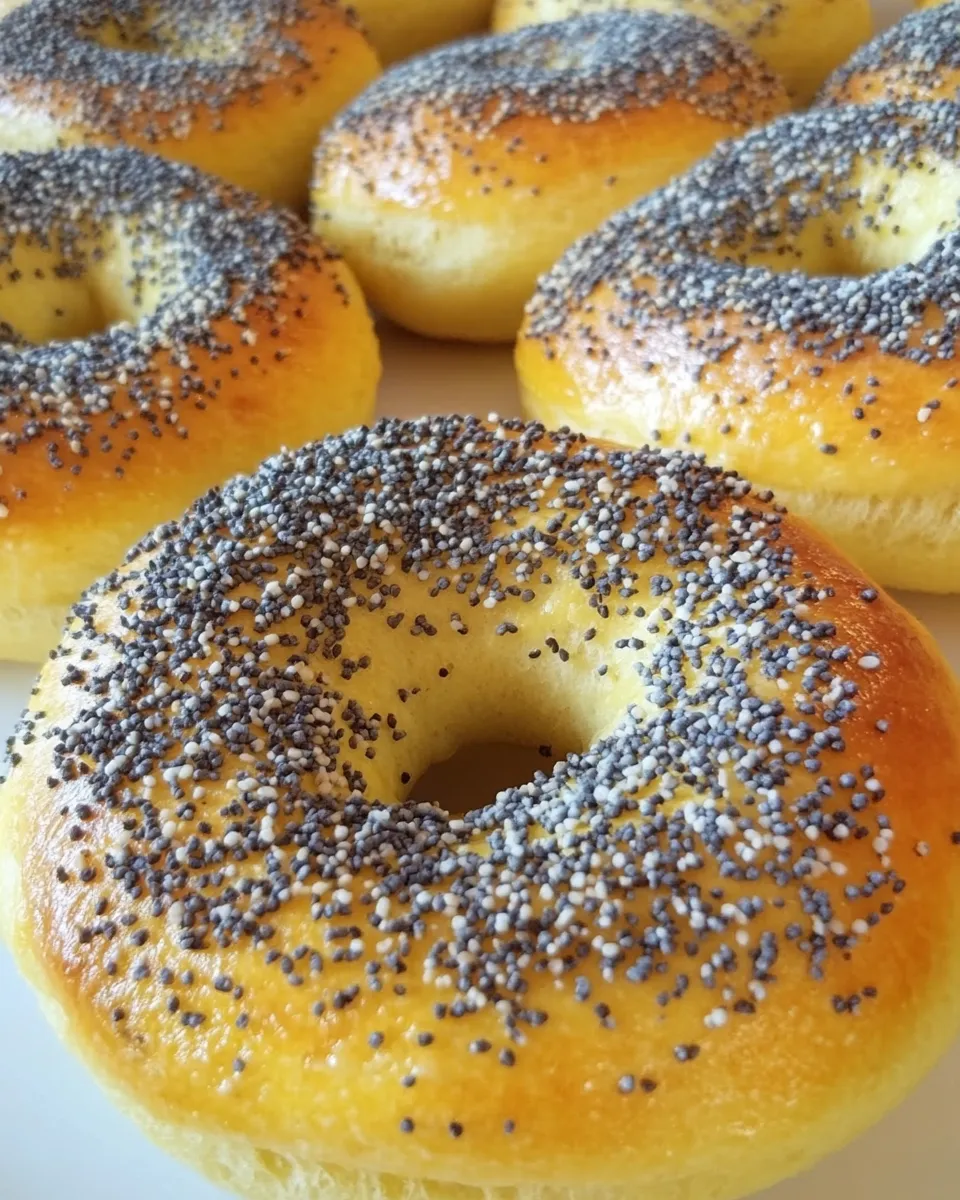 Delicious Egg Bagels shot