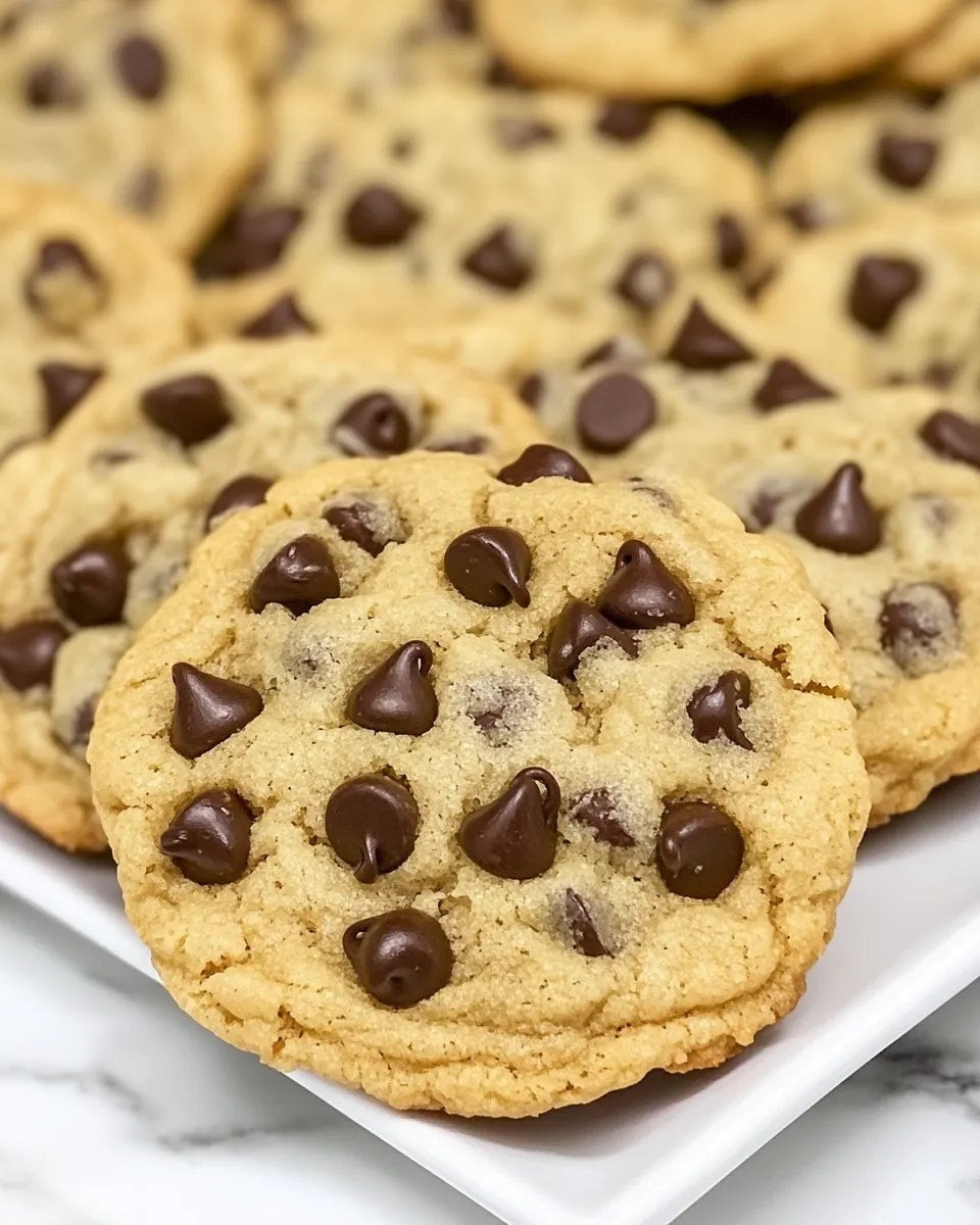 Delicious Eggless Chocolate Chip Cookies shot