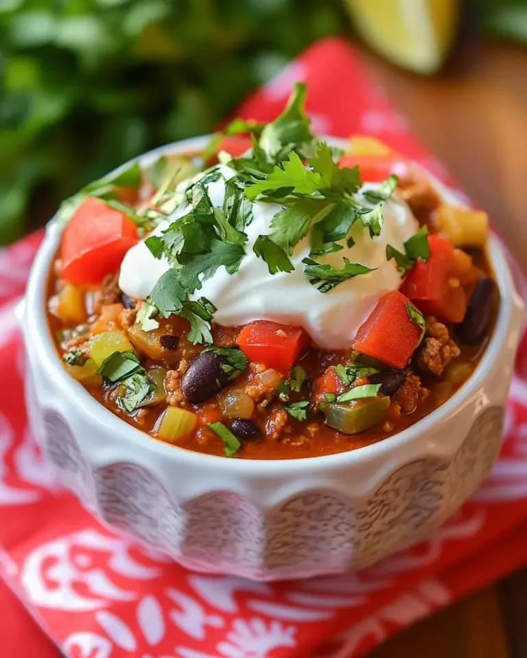 Homemade Fajita Chili photo
