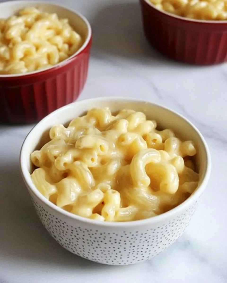 Healthy Fat-Free Mac and Cheese [well, virtually fat-free] dish photo