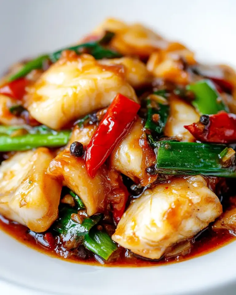 Homemade Fish with Black Bean Sauce photo