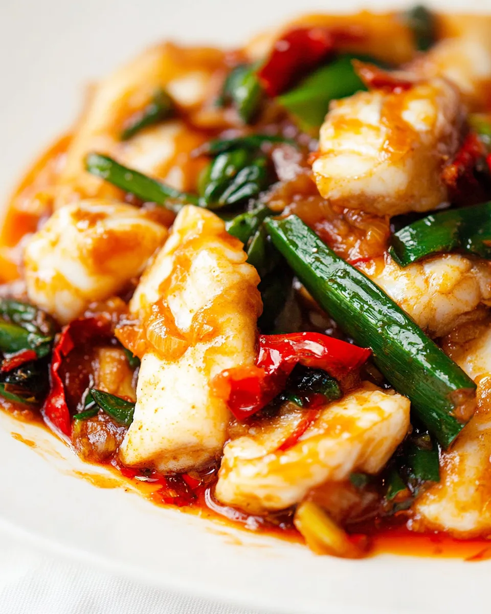 Easy Fish with Black Bean Sauce recipe photo