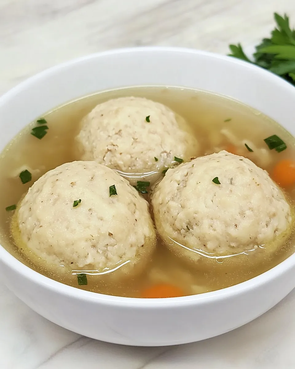 Classic Floater Matzo Balls image