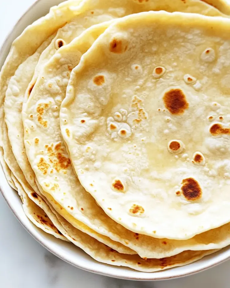 Homemade Flour Tortillas photo