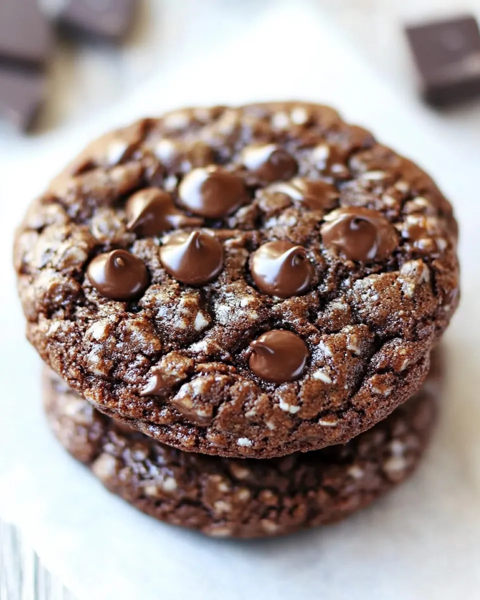 Classic Flourless Chocolate Cookies image