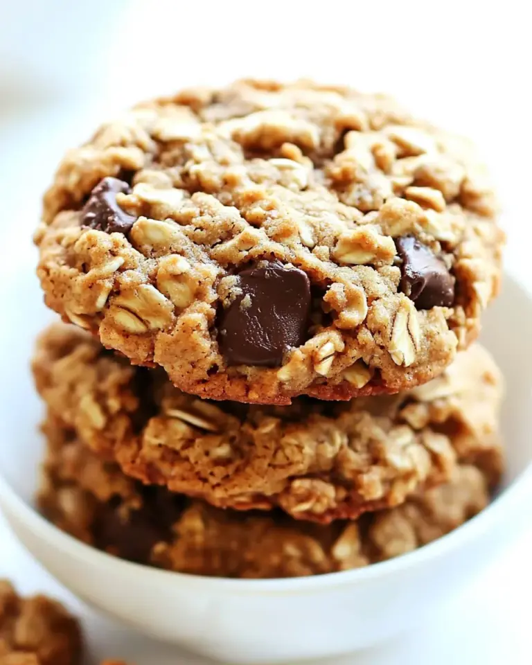 Homemade Flourless Peanut Butter Oatmeal Cookies Recipe photo