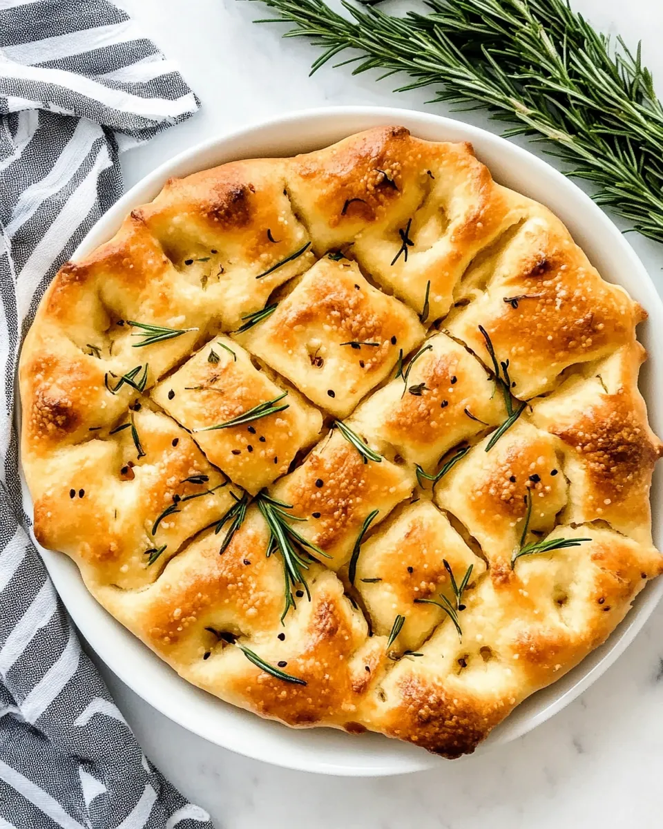 Easy Focaccia recipe photo