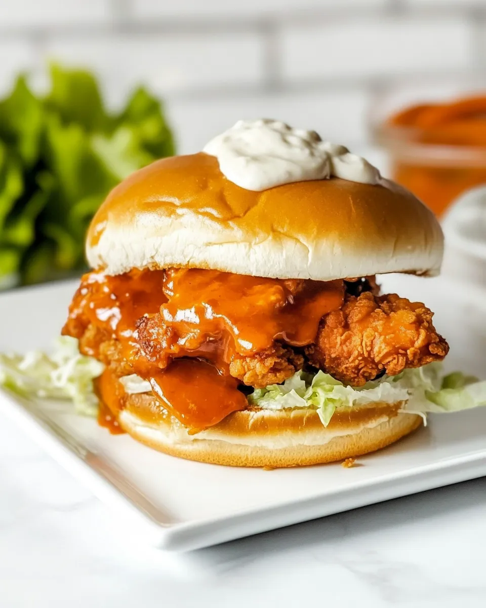Classic Fried Buffalo Chicken Sandwich image