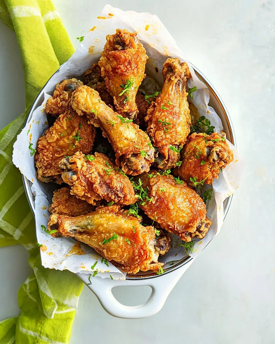 Delicious Fried Chicken Wings Recipe dish photo
