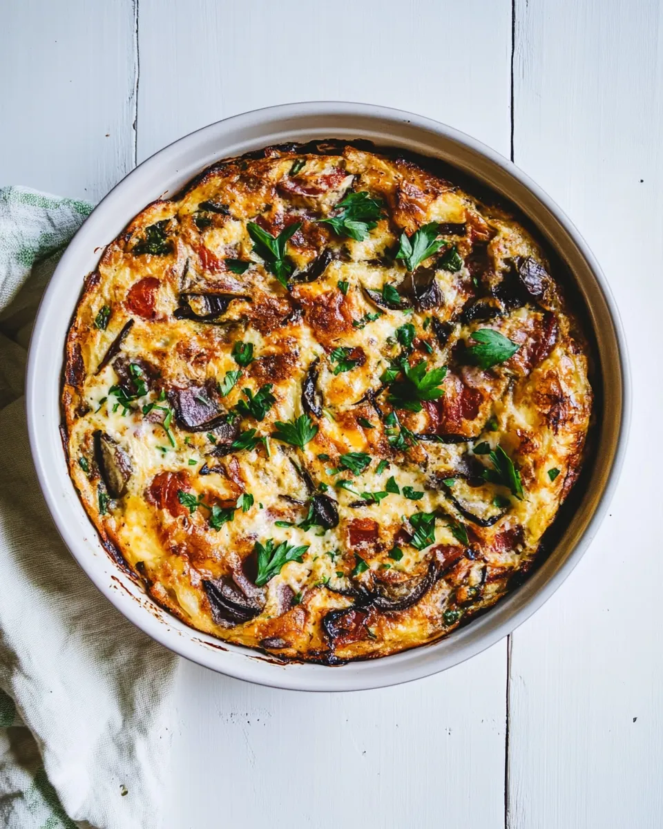 Homemade Frittata recipe photo