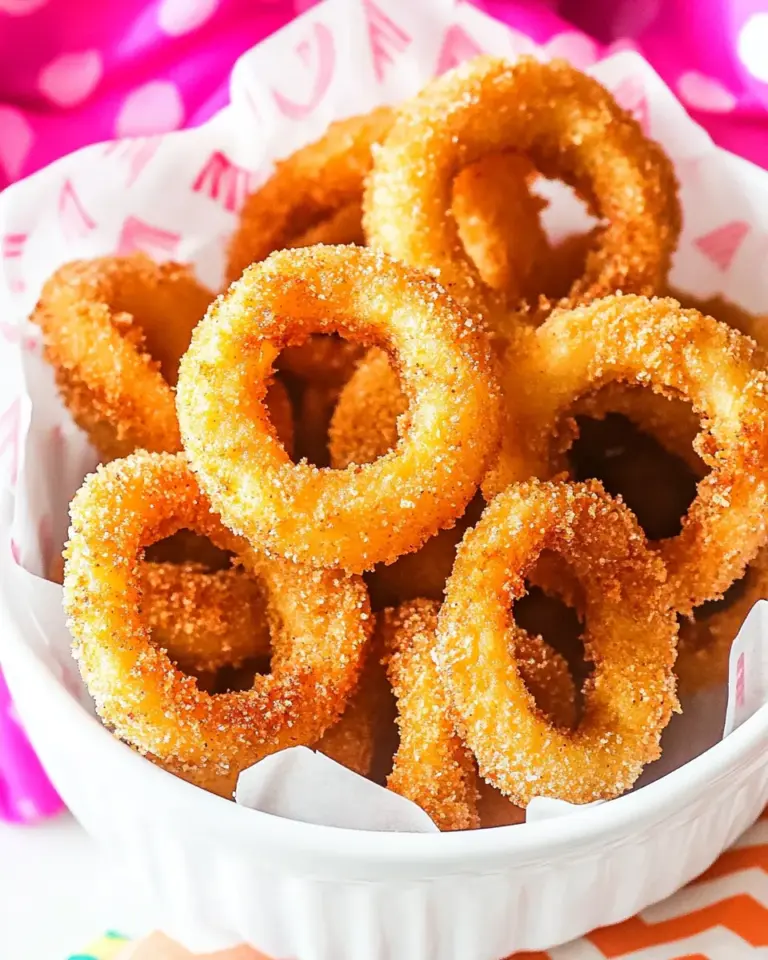 Homemade Frozen Onion Rings In The Air Fryer photo