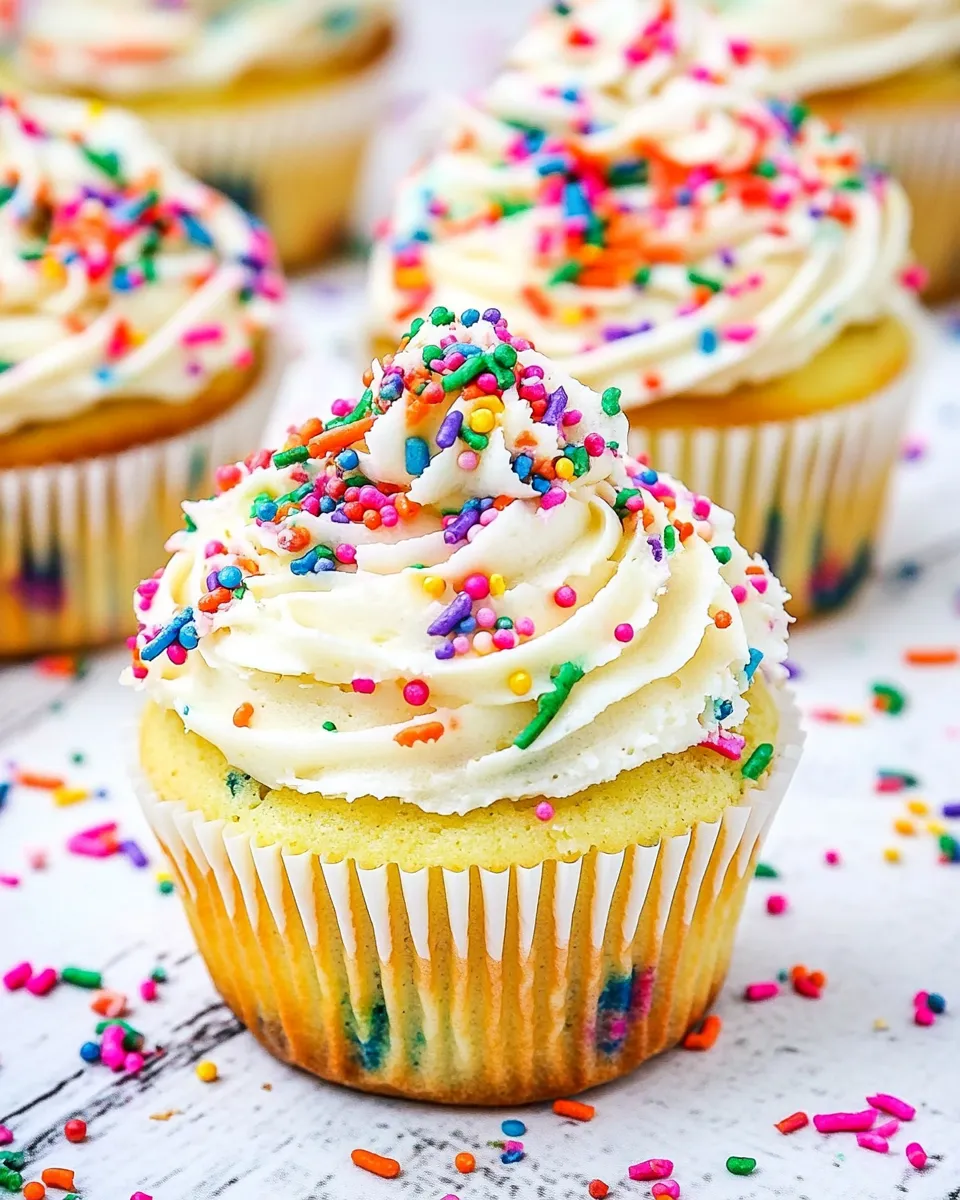 Tasty Funfetti Cupcakes Recipe recipe photo