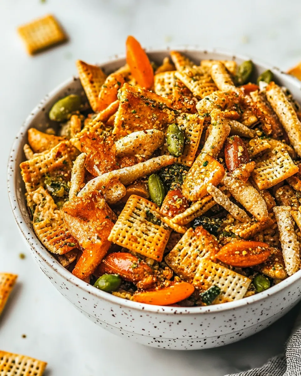 Delicious Furikake Chex Mix image