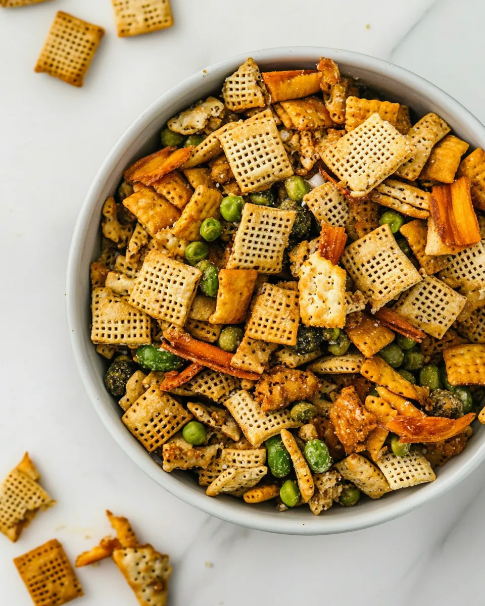 Savory Furikake Chex Mix recipe photo