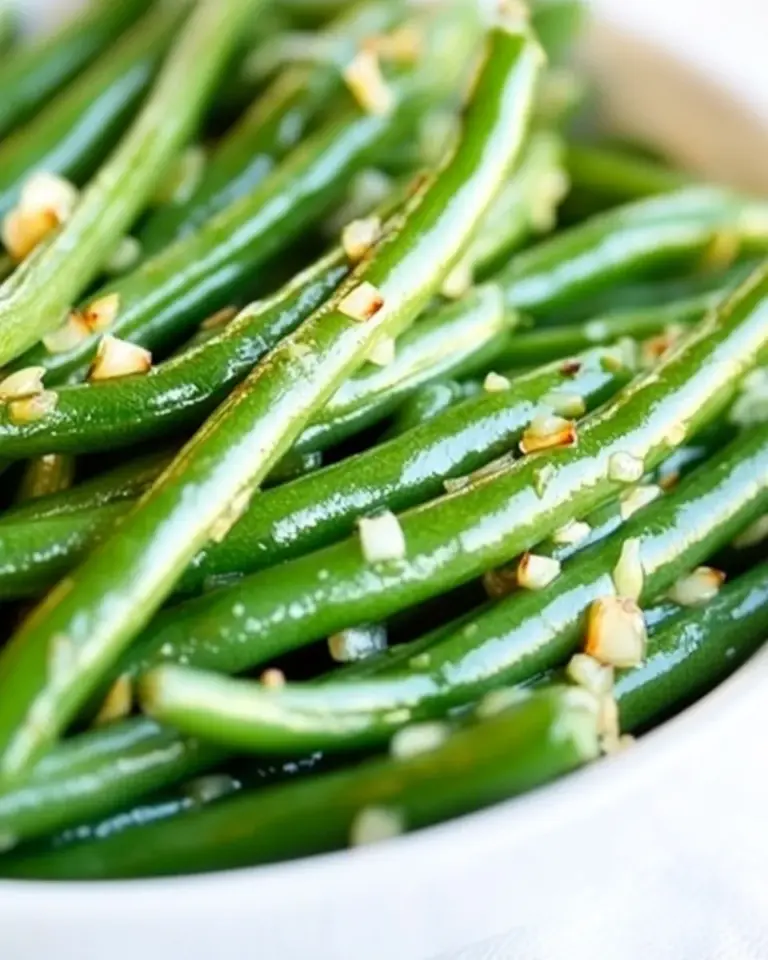 Homemade Garlic Green Beans photo