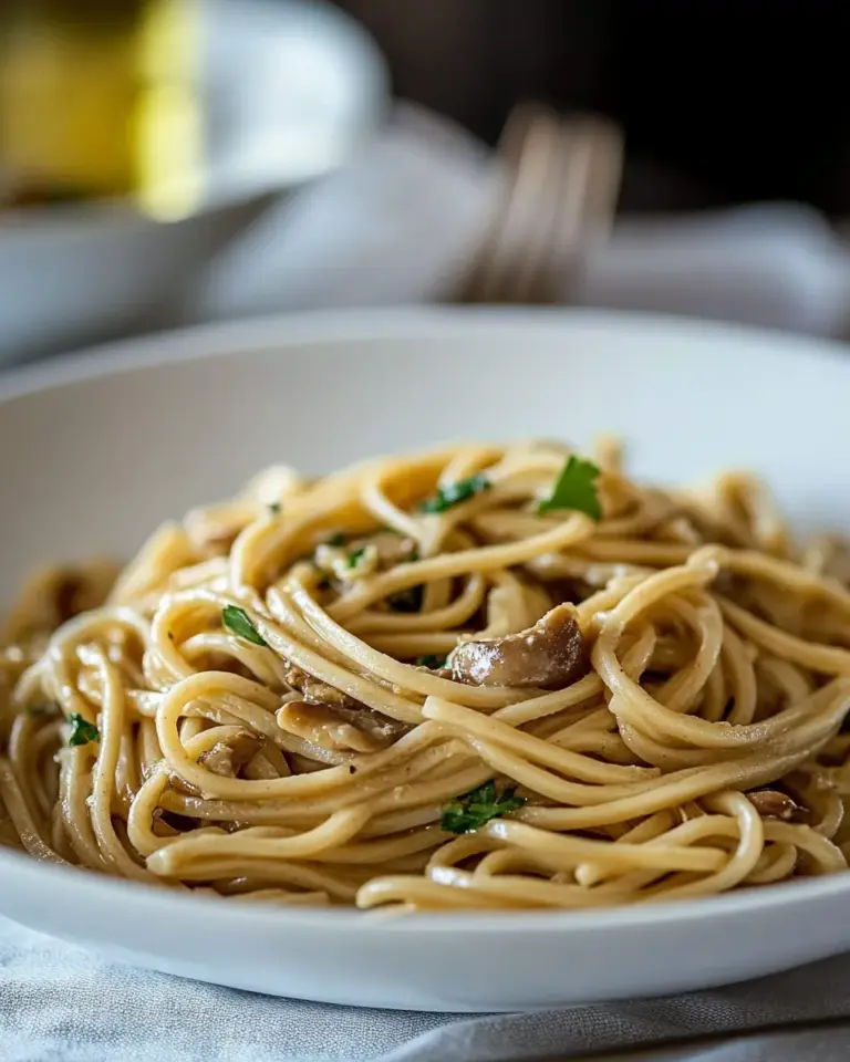 Homemade Garlic Noodles with Miso Butter photo