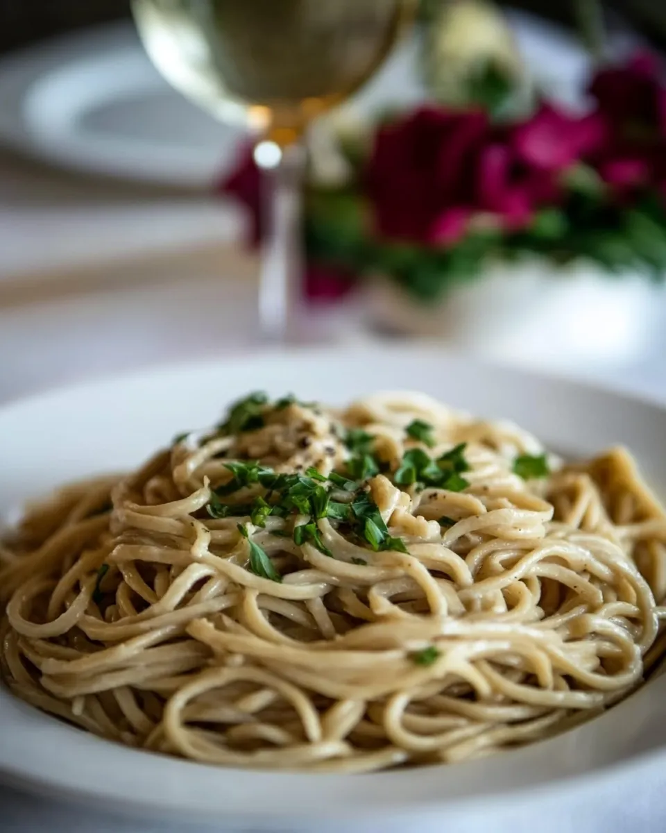 Easy Garlic Noodles with Miso Butter recipe photo