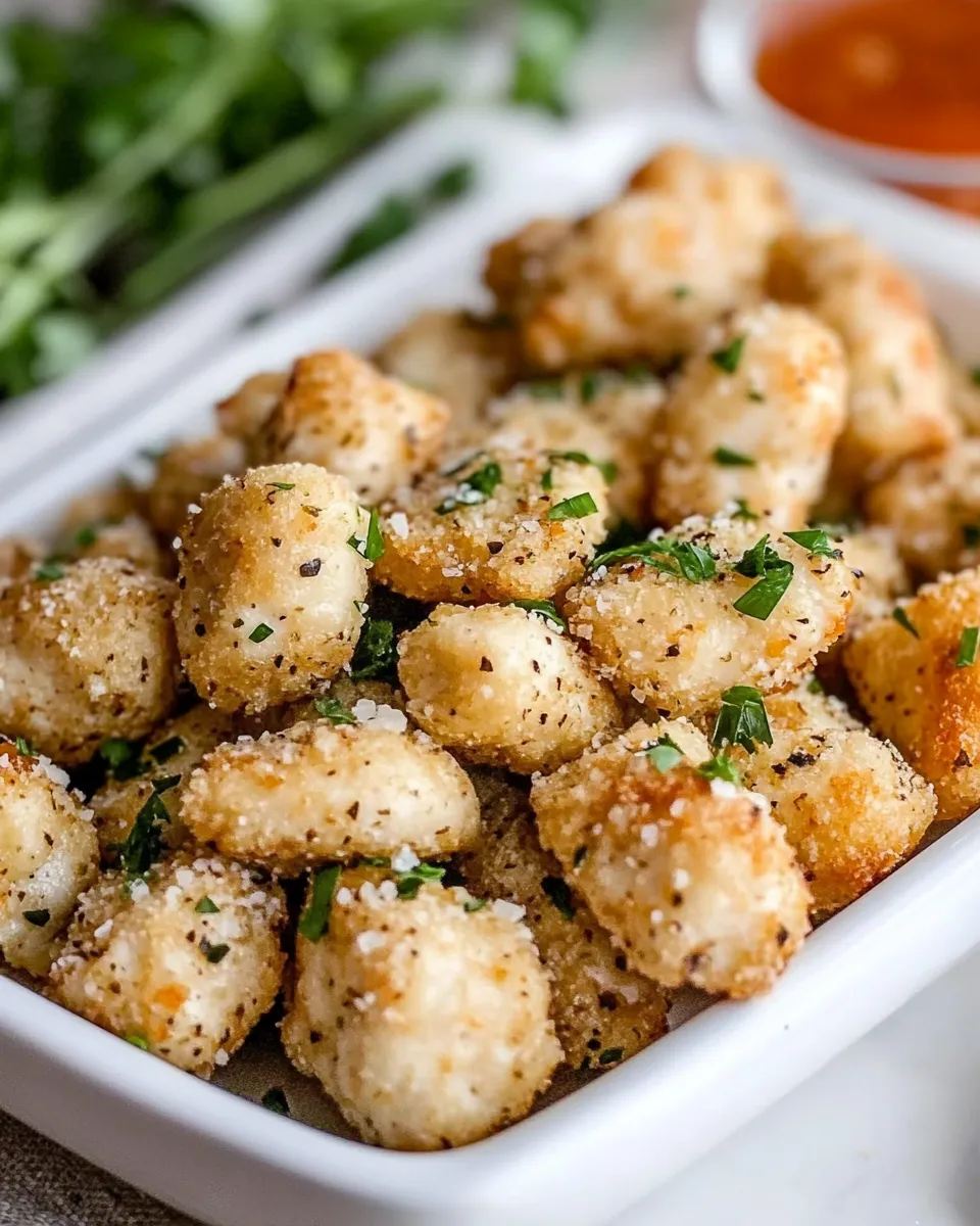 Classic Garlic Parmesan Chicken Bites image