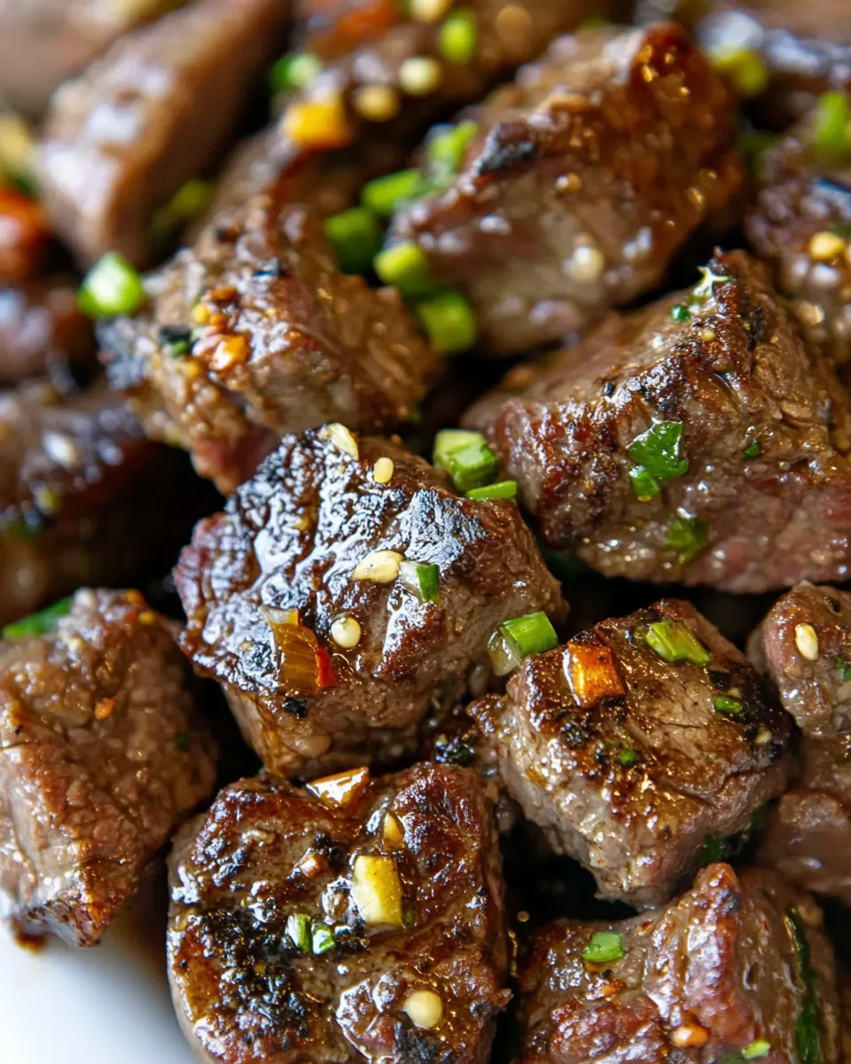 Savory Garlic Steak Bites dish photo