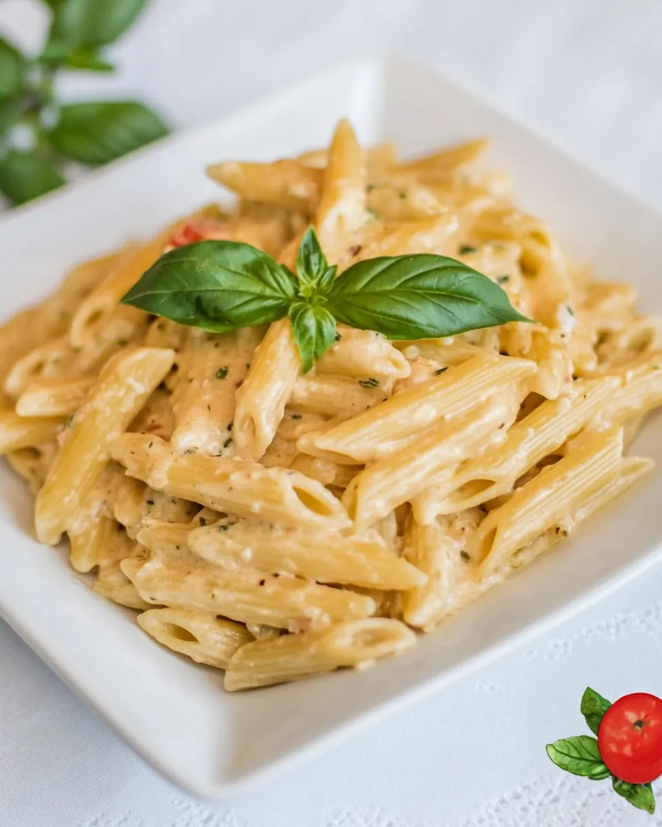 Easy Garlic and Herb Penne Pasta recipe photo