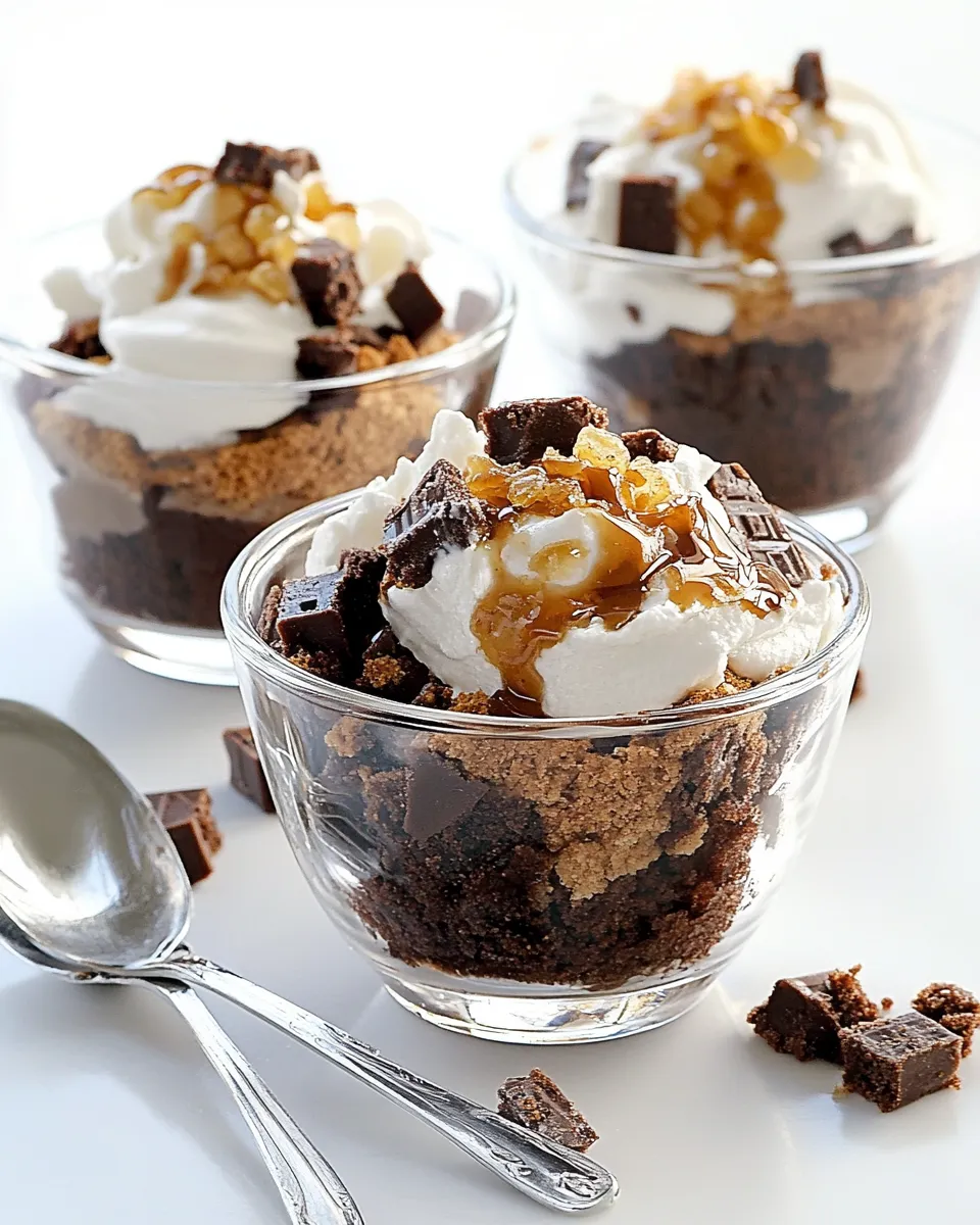 Delicious Ghirardelli Stuffed Brownie Sundaes image