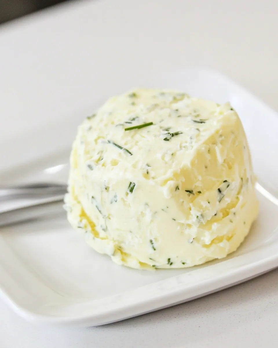 Classic Goats Cheese and Chive Butter image