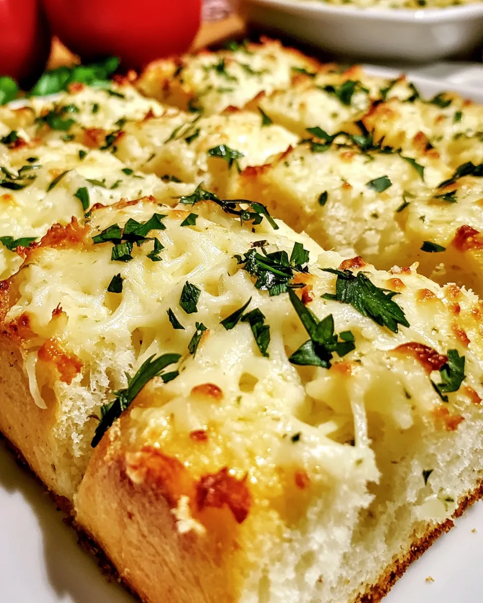 Homemade Gorgonzola Garlic Bread (The BEST Garlic Bread) photo
