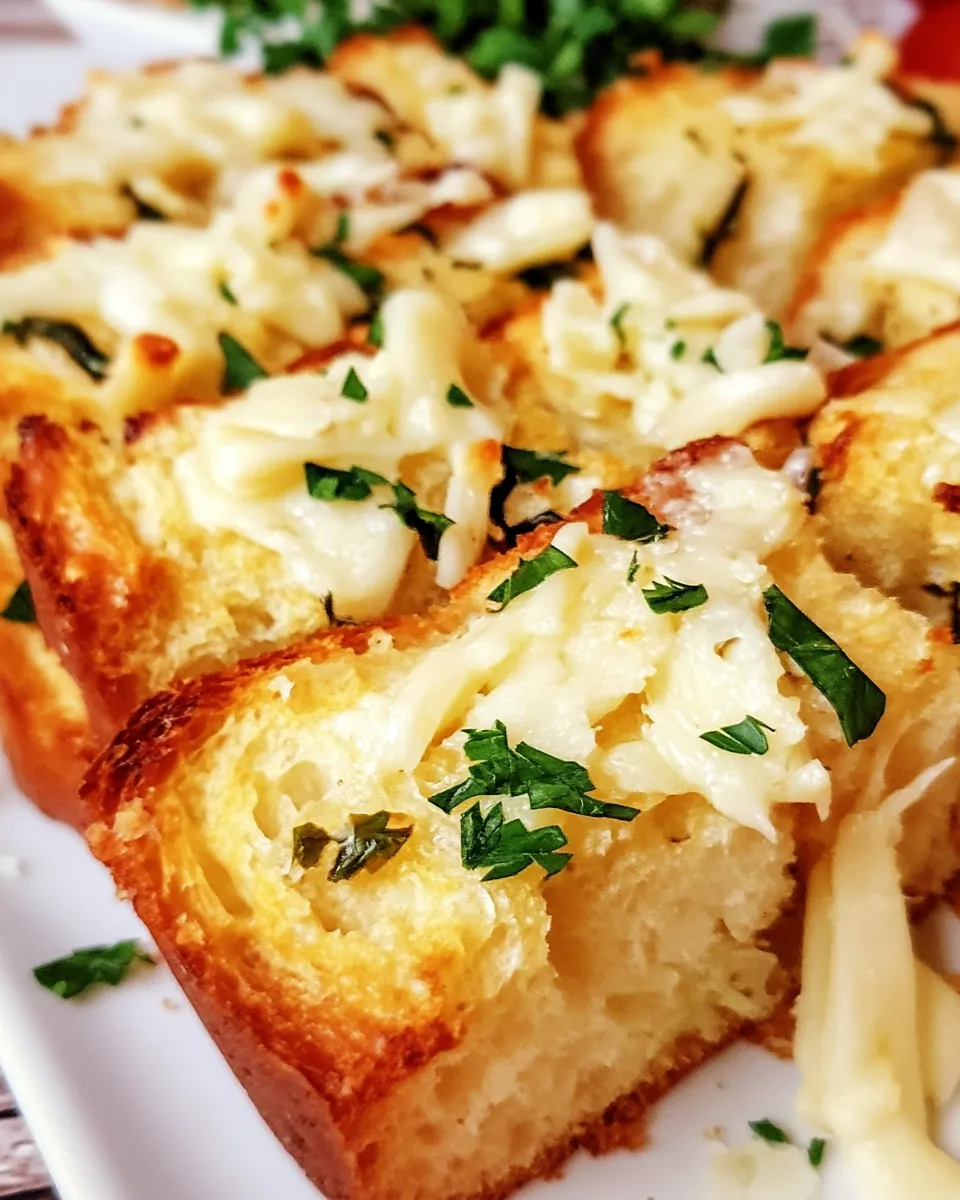 Delicious Gorgonzola Garlic Bread (The BEST Garlic Bread) image