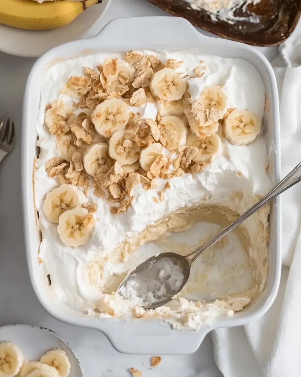 Delicious Grandmas Banana Pudding shot