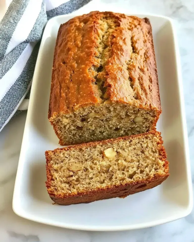 Homemade Greek Yogurt Banana Nut Bread photo