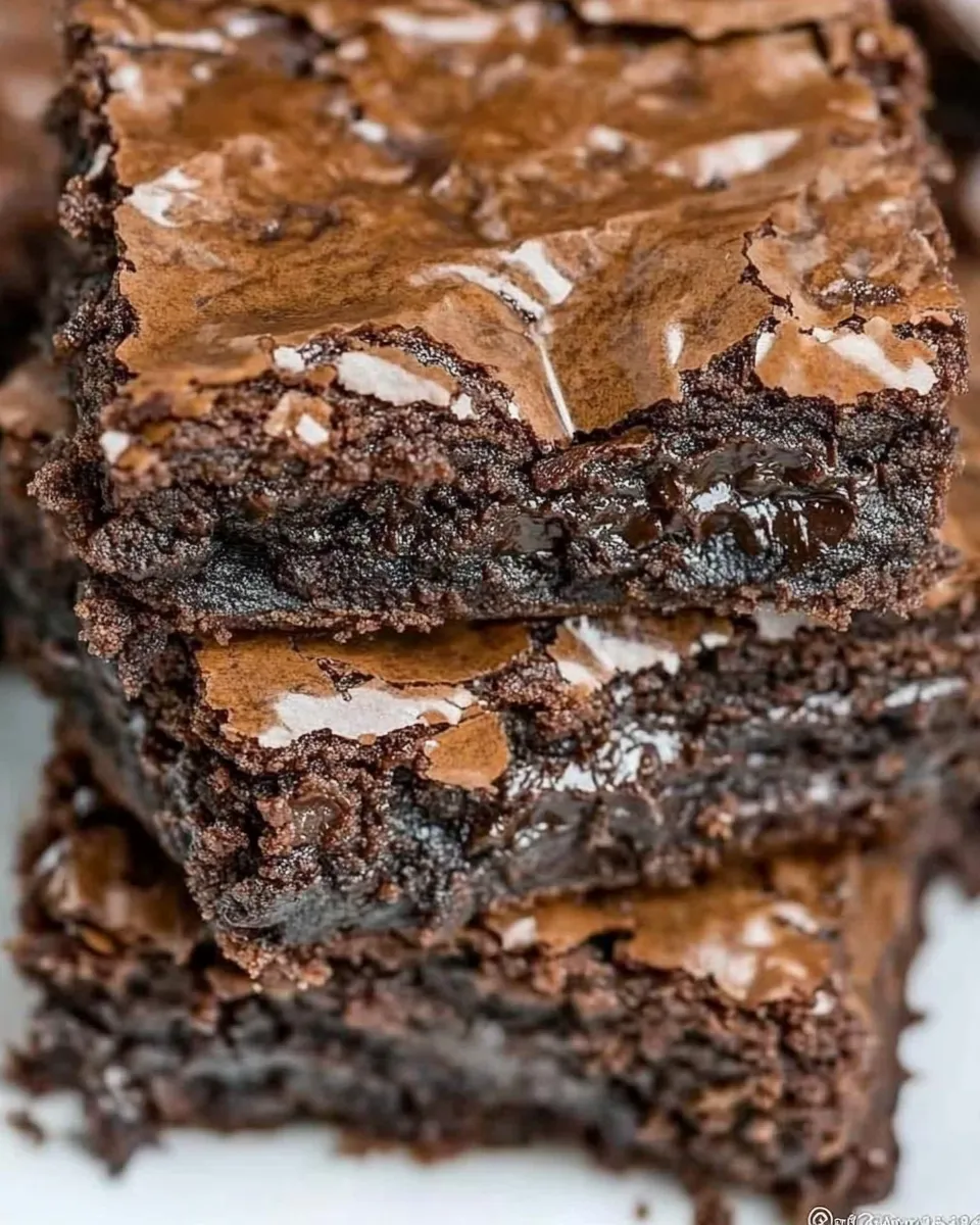 Delicious Greek Yogurt Brownies (100 calories!) image