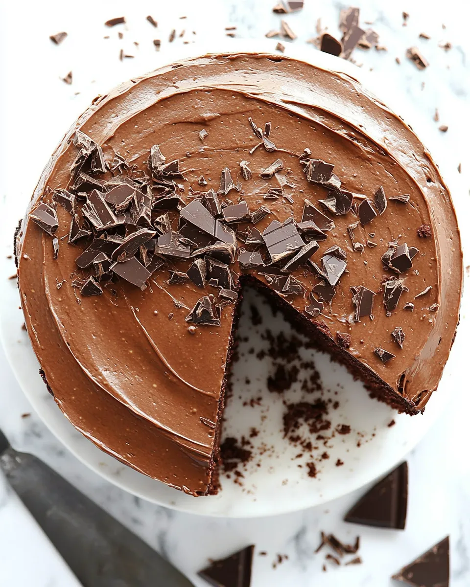Classic Greek Yogurt Chocolate Cake image