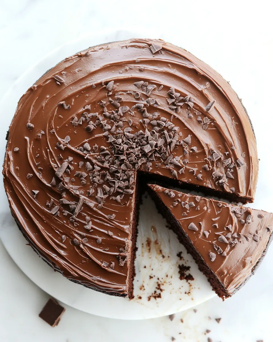 Easy Greek Yogurt Chocolate Cake recipe photo
