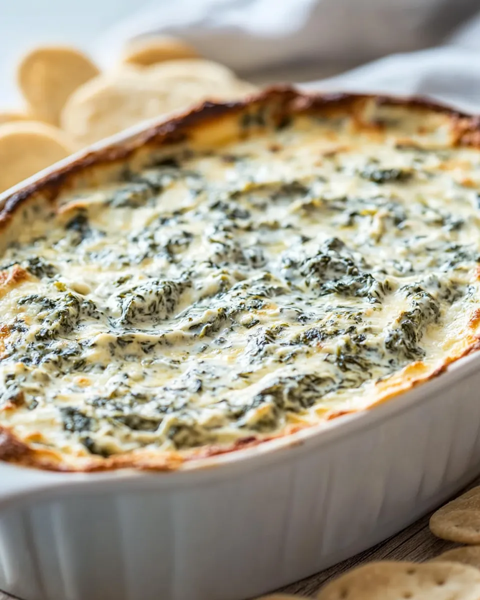 Classic Greek Yogurt Spinach Dip image
