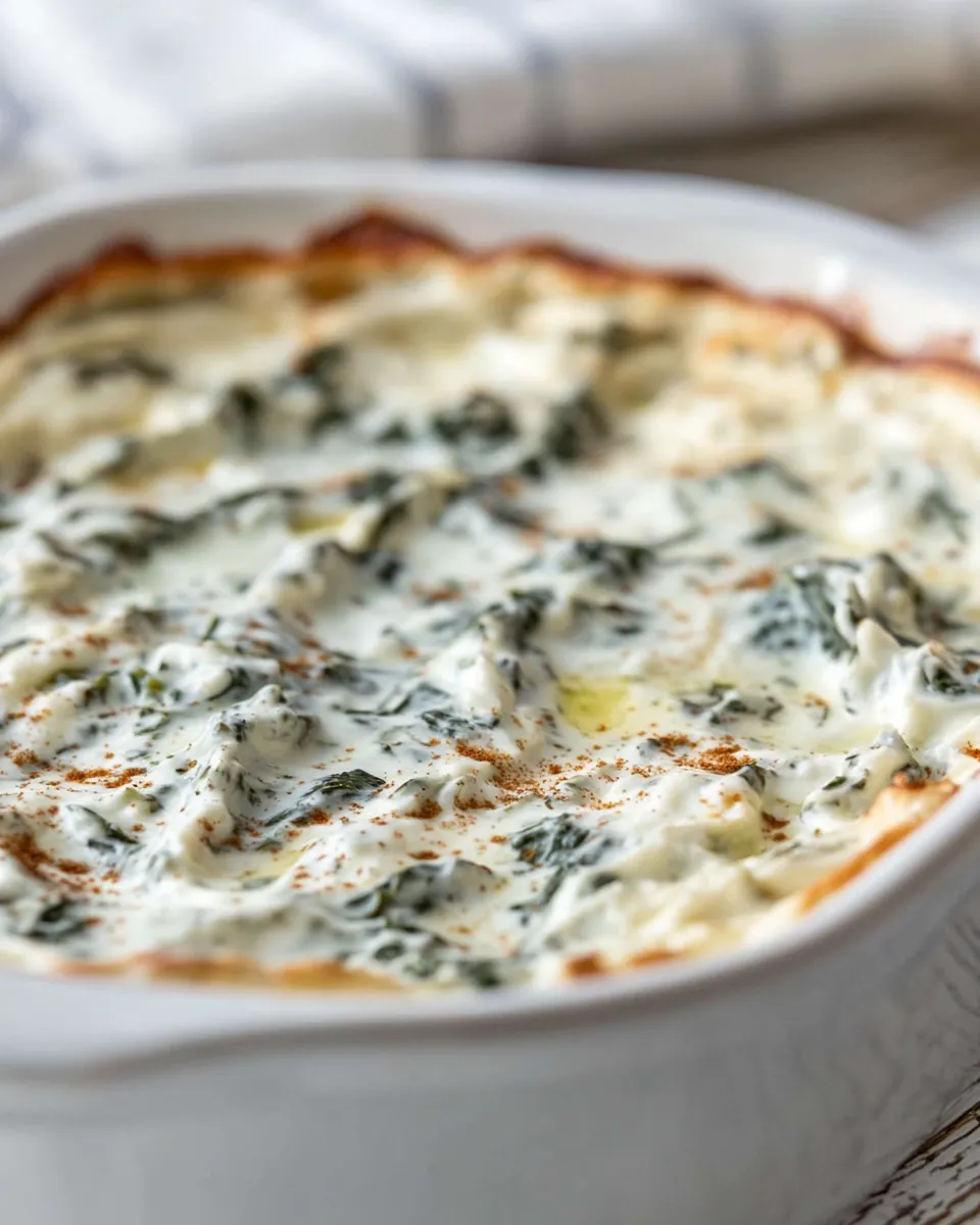 Easy Greek Yogurt Spinach Dip recipe photo