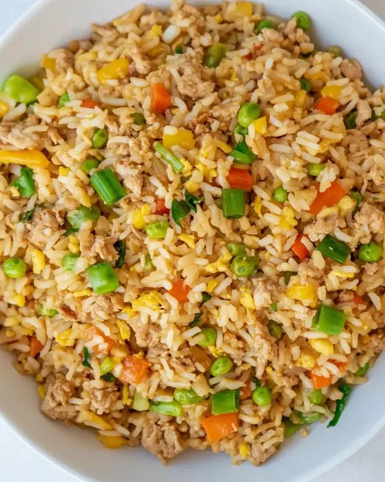 Easy Ground Turkey Fried Rice photo