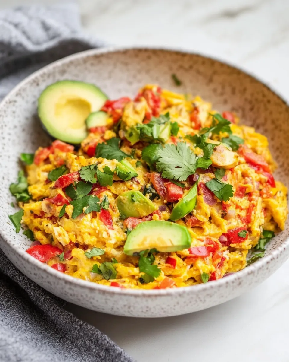 Quick Guilt-Free Migas Recipe recipe image