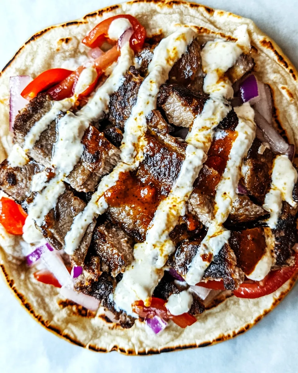 Easy Halifax Donair recipe photo